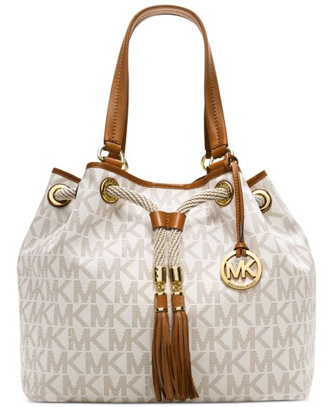 michael kors tas met bloemen|macy's michael kors bags.